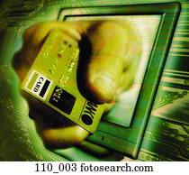 Credit card chip