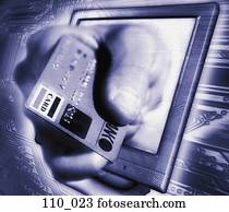 Credit card chip
