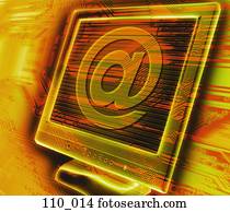 eletrônico, informação