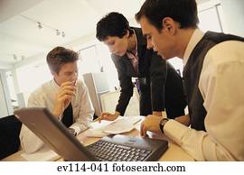 pessoas, escritório