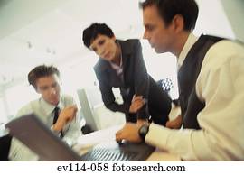 pessoas, escritório