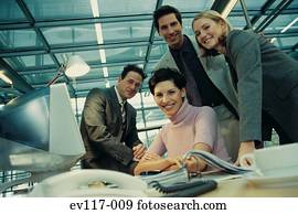 pessoas, escritório