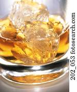 Whiskey on the rocks