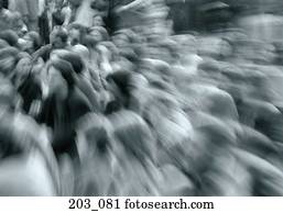 torcida, de, pessoas