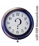 uhr, und, question mark