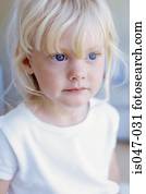 Portrait of a little girl