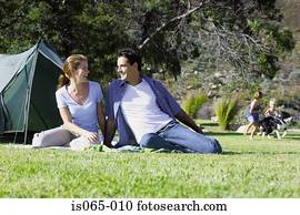 acampamento familiar