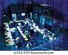 Trading floor