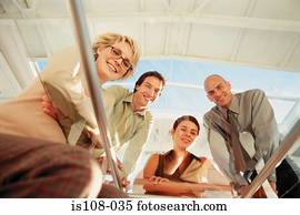 businesspeople, en, oficina