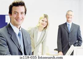 businesspeople, inn, kontor