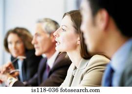 אנשי עסק, ב, פגישה