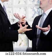 um, empregado, dar, um, explicação, para, seu, empregador