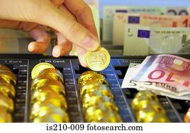 euro, operação bancária