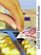 euro, operação bancária