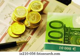 euro, operação bancária