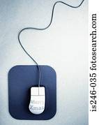 Merry Xmas computer mouse