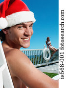 natal, em, a, verão