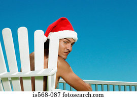 natal, em, a, verão