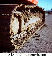 Excavator track