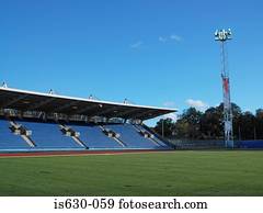 vazio, esportes, estádio