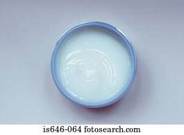 A tub of moisturiser