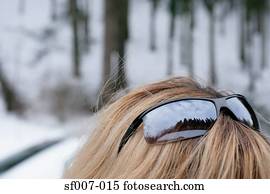 Reflection in sunglasses