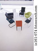 Chairs arranged in a circle