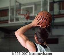 macho, jogador basquetebol