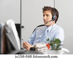 serviço freguês, trabalhador