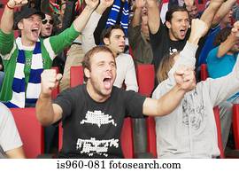 futebol, torcida, alegrando