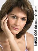 Portrait of mid adult woman