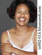 Portrait of mid adult woman