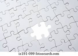 Missing jigsaw piece