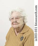 Portrait of a senior woman