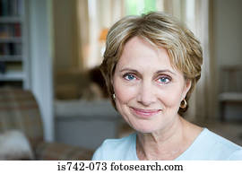 Portrait of a senior woman