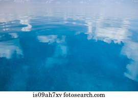 pacata, dia, ligado, a, ocean.