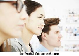 Business colleagues, portrait