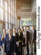 Portrait of business team in office