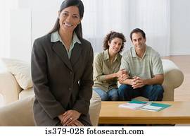 Financial advisor with a couple