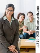 Financial advisor with a couple