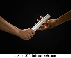 Passing a baton Passing a baton