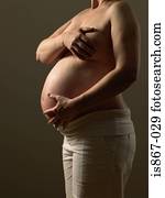 Pregnanct womans body