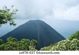 Izalco, vulcão, salvador el
