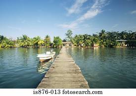 jetty, para, ilha, paraisos