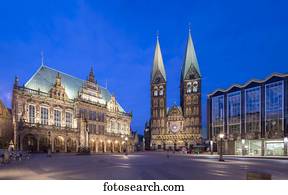 Bremen City Hall Weser Renaissance Unesco World Cultural