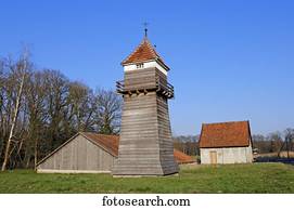 Graduation Tower Of Bad Salzuflen North Rhine Westphalia Germany
