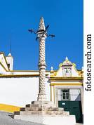 Pelourinho, Pillory, Elvas, Alentejo, Portugal, Europe