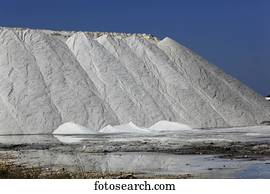 Saltworks, Saline di Margherita di Savoia, Barletta, Apulia, Italy, Europe