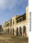 Kolonnaden, Massawa, Eritrea, Afrika