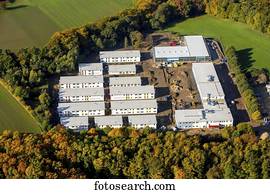 Haus Scheppen Manor House On Lake Baldeney Aerial View